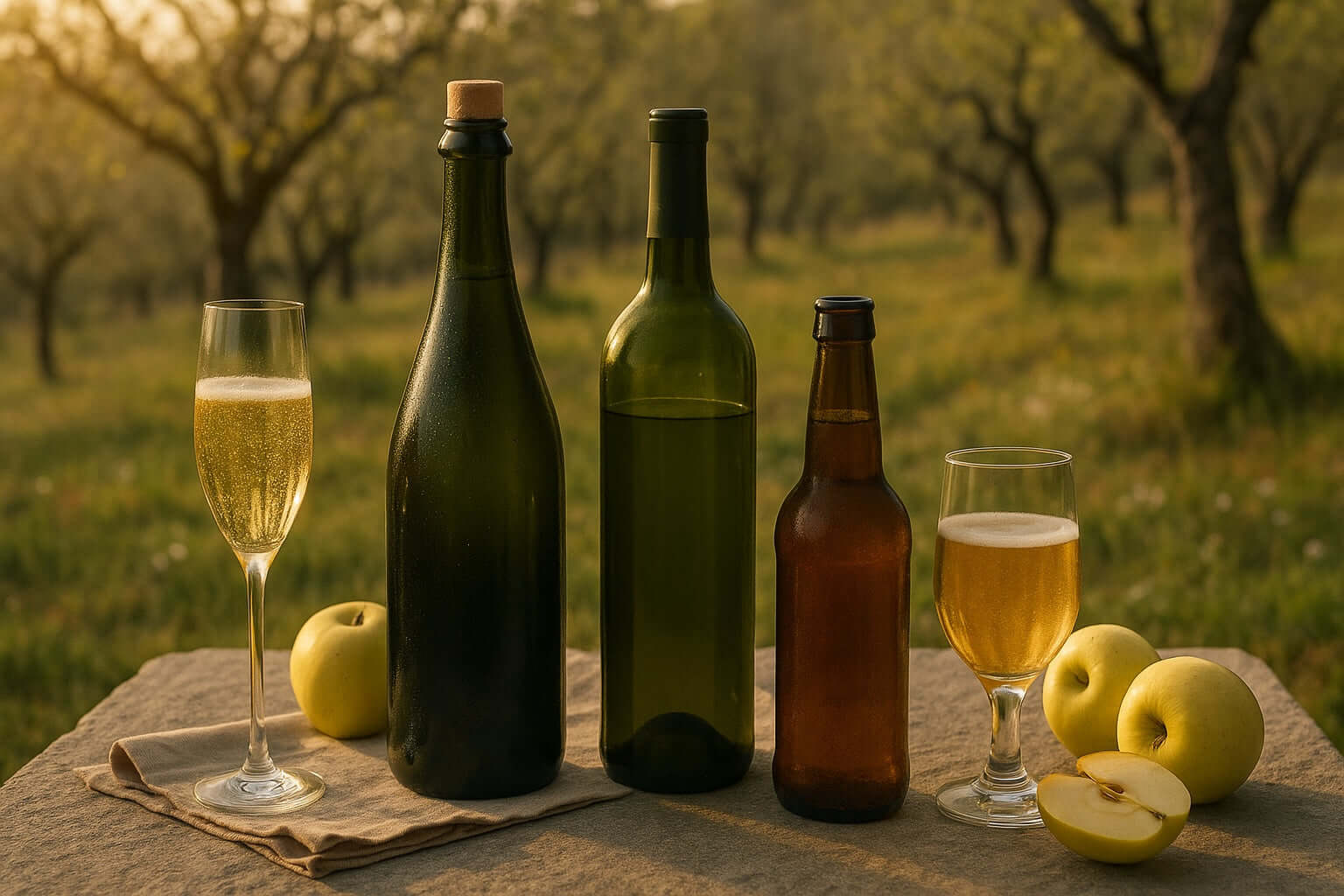 Sidra artesanal: brindar com consciência e leveza