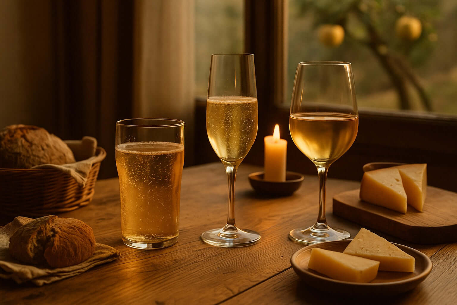 Porque é que a sidra não é só uma bebida de verão